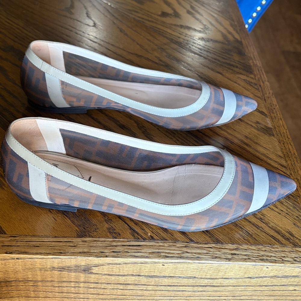 Fendi Women's mesh flats - Picture 2 of 6